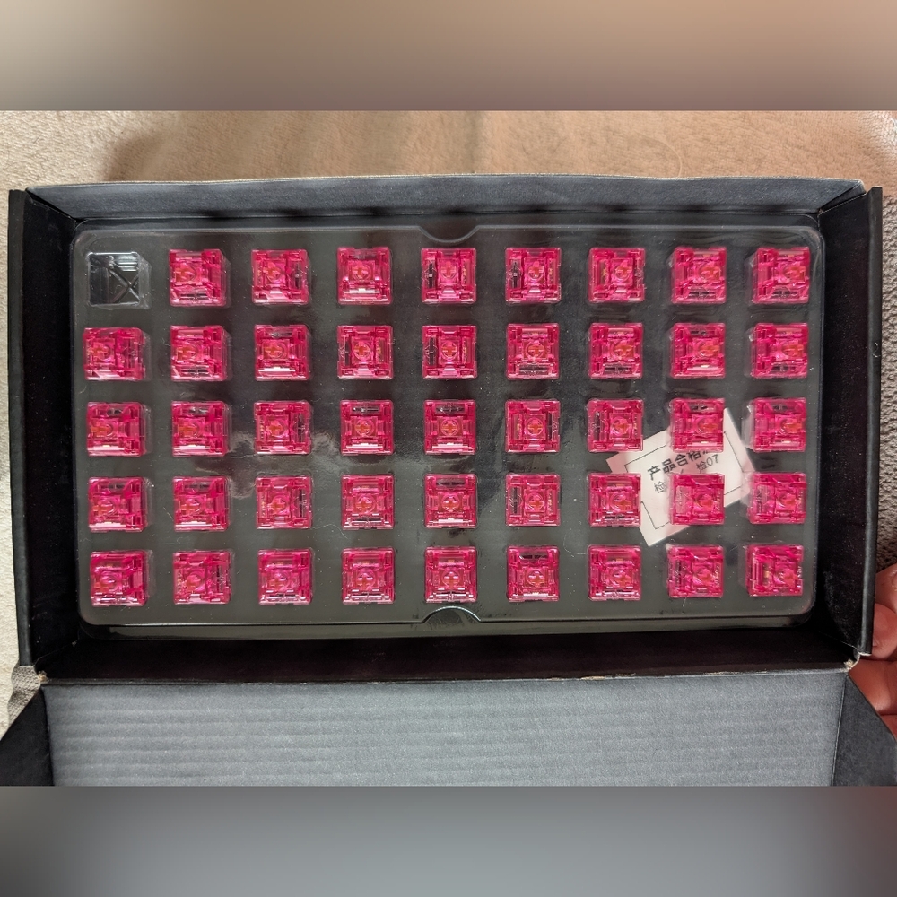 Akko Crystal Wine Keyboard Switches 2 Sets